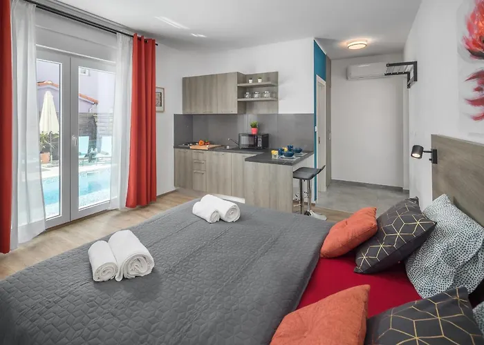 Valla Studio-free Bikes-adults Only Apartman Fazana